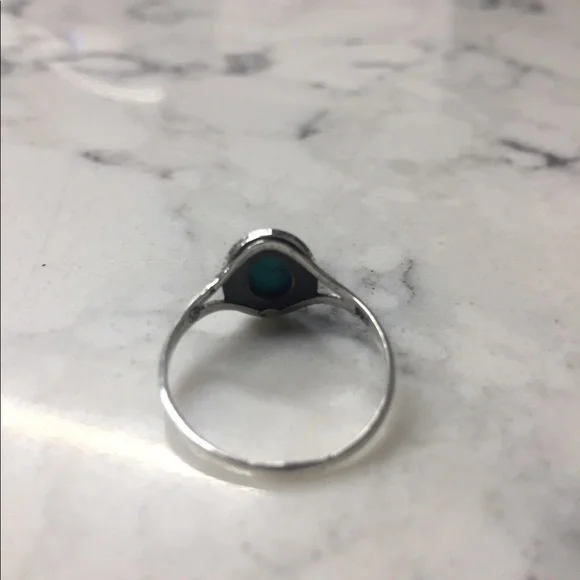 New Sterling Silver Turquoise Ring - Picture 9 of 12